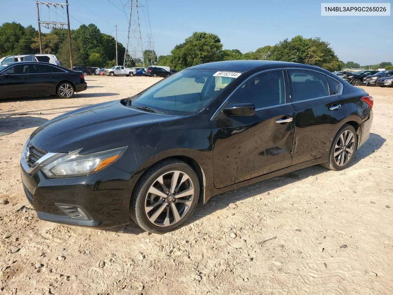 2016 Nissan Altima 3.5Sl VIN: 1N4BL3AP9GC265026 Lot: 66152744