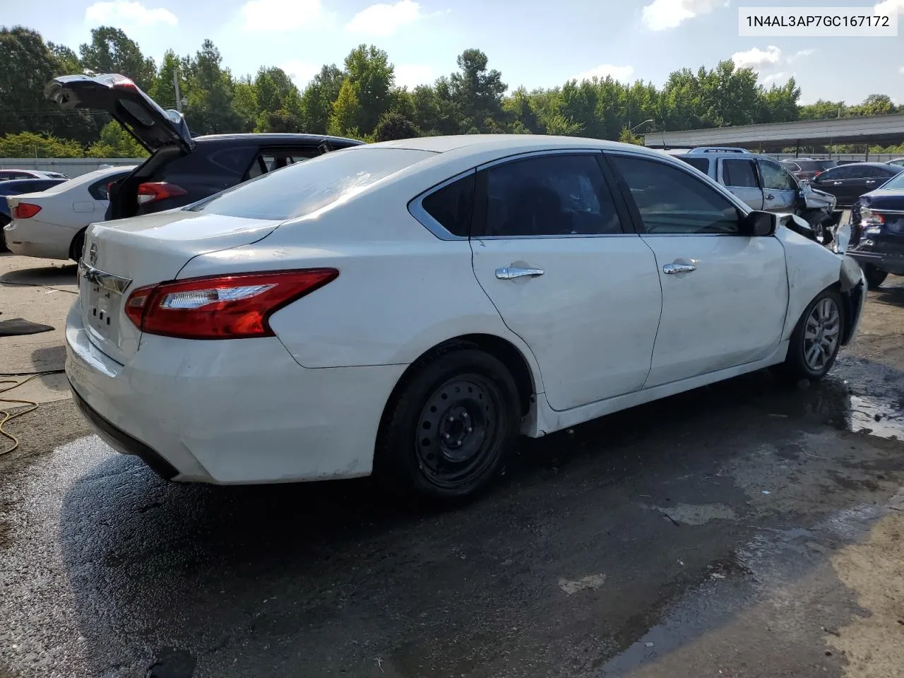 2016 Nissan Altima 2.5 VIN: 1N4AL3AP7GC167172 Lot: 66689704