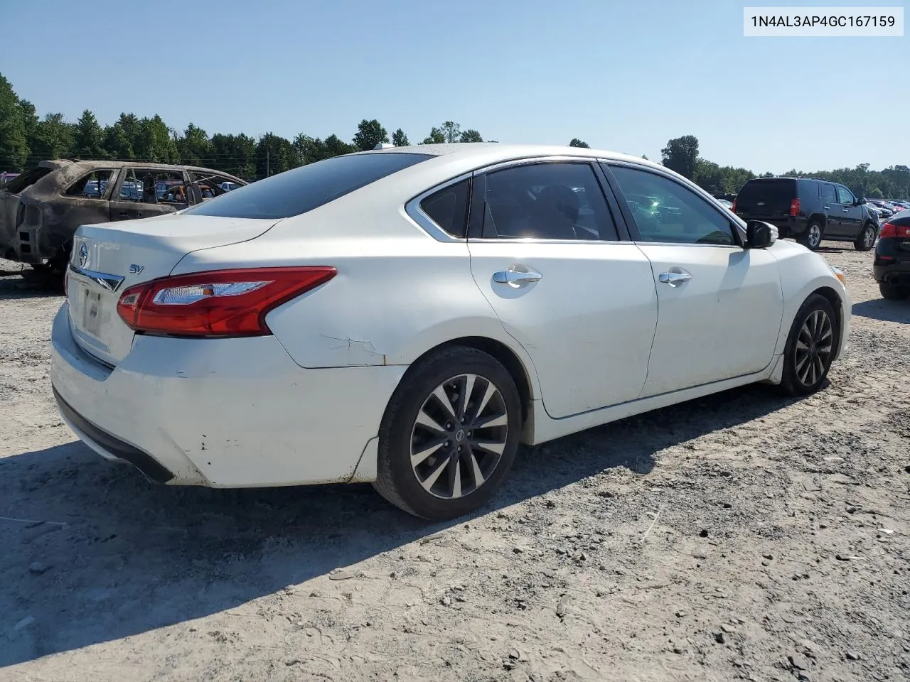 2016 Nissan Altima 2.5 VIN: 1N4AL3AP4GC167159 Lot: 67250514