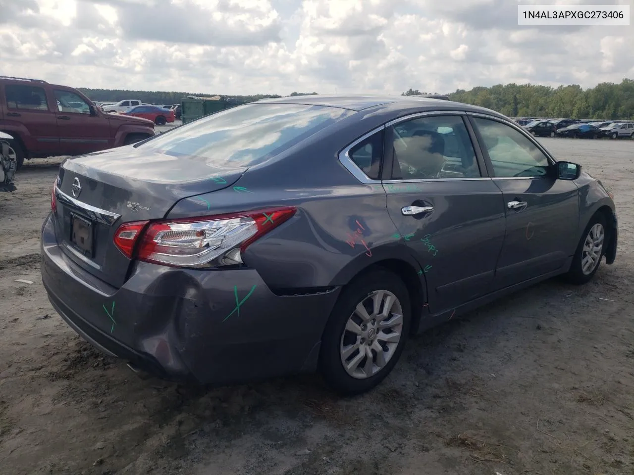 1N4AL3APXGC273406 2016 Nissan Altima 2.5