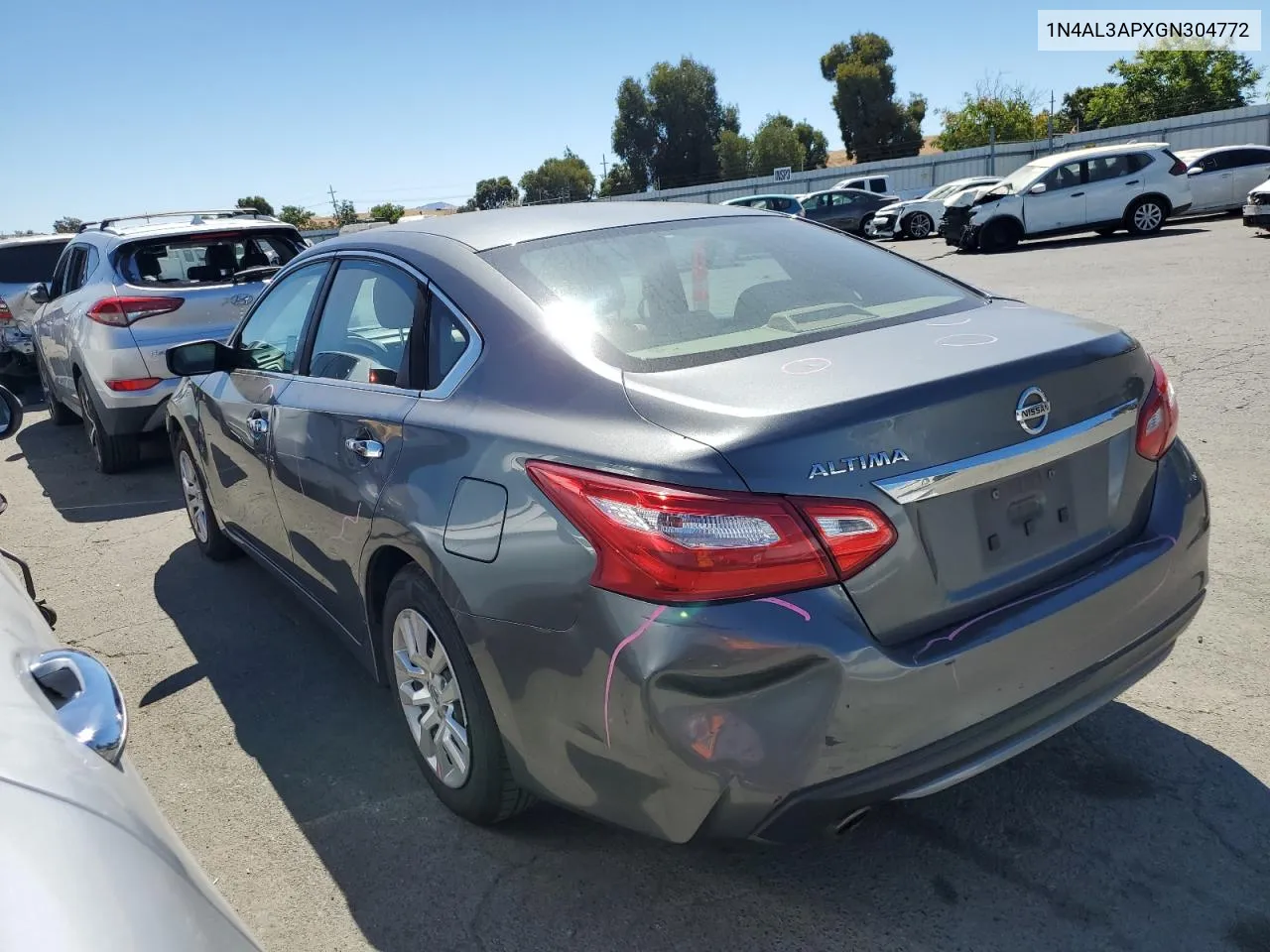 2016 Nissan Altima 2.5 VIN: 1N4AL3APXGN304772 Lot: 67548424