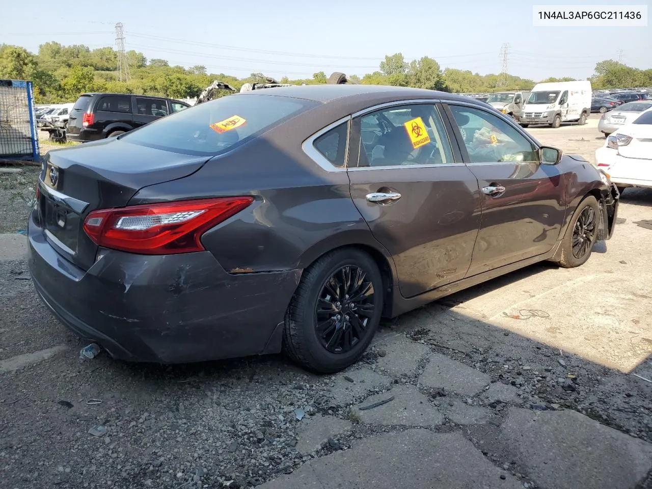 2016 Nissan Altima 2.5 VIN: 1N4AL3AP6GC211436 Lot: 67569604