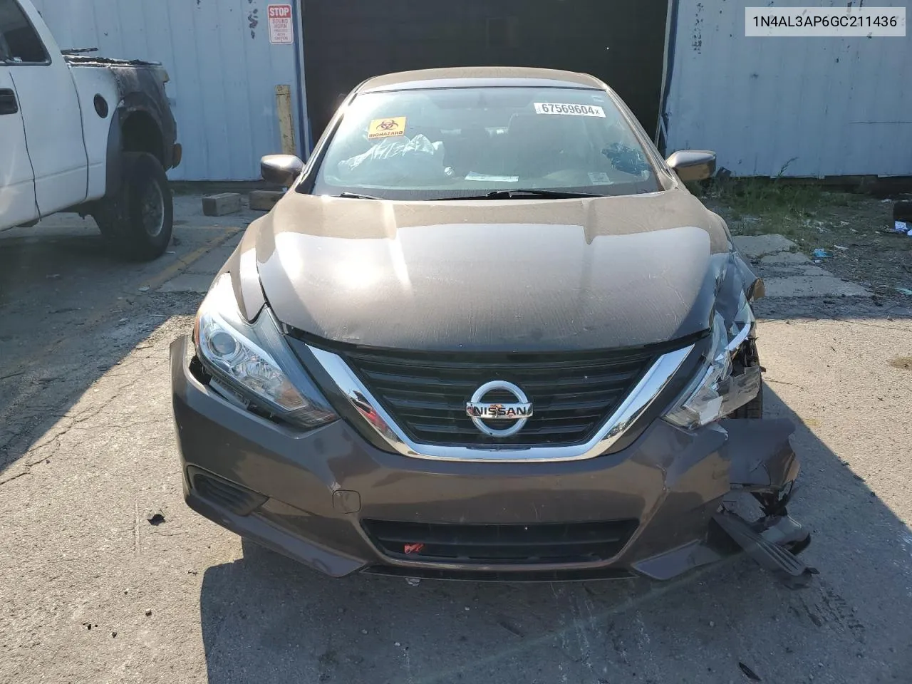 2016 Nissan Altima 2.5 VIN: 1N4AL3AP6GC211436 Lot: 67569604