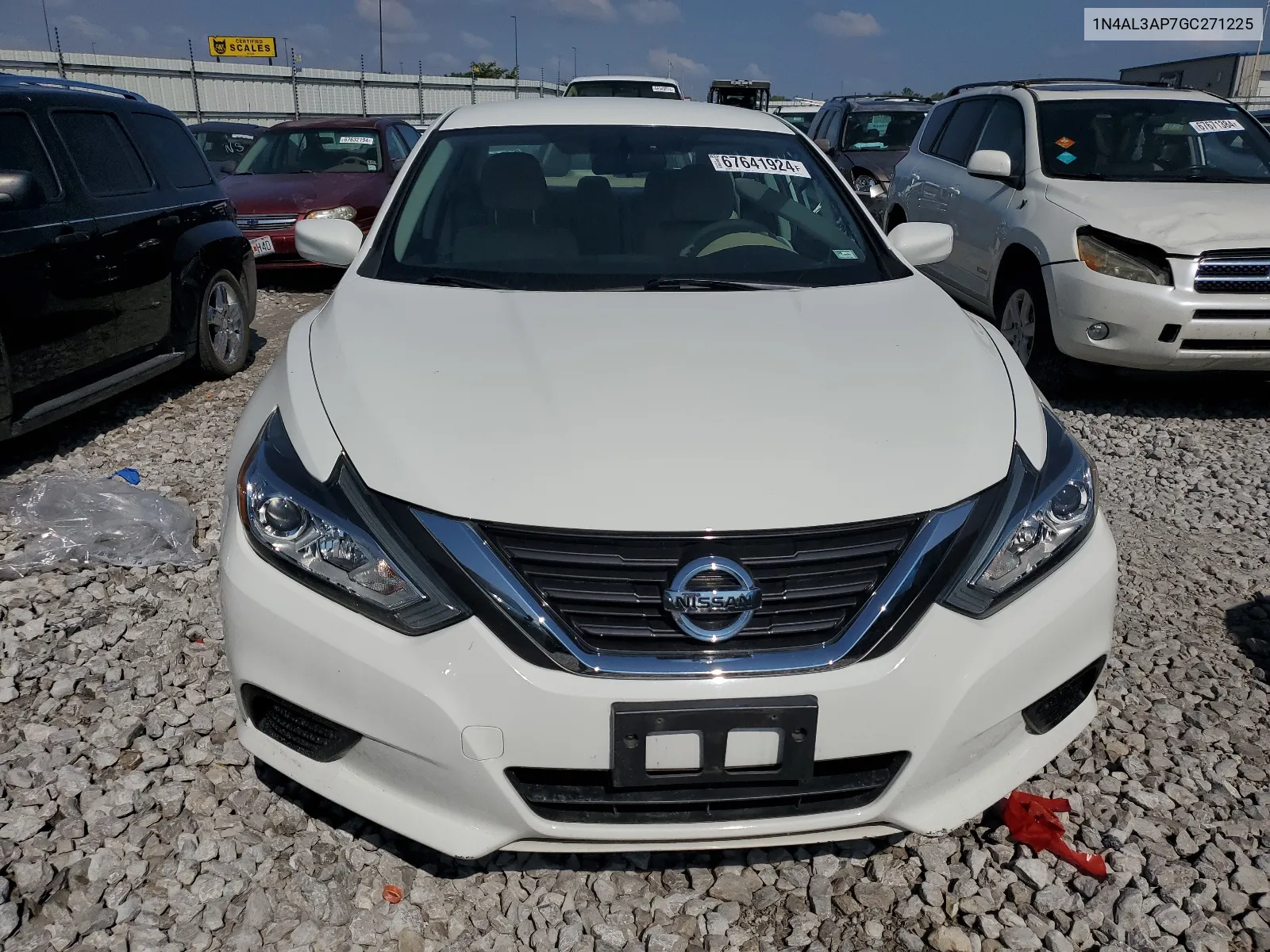 2016 Nissan Altima 2.5 VIN: 1N4AL3AP7GC271225 Lot: 67641924