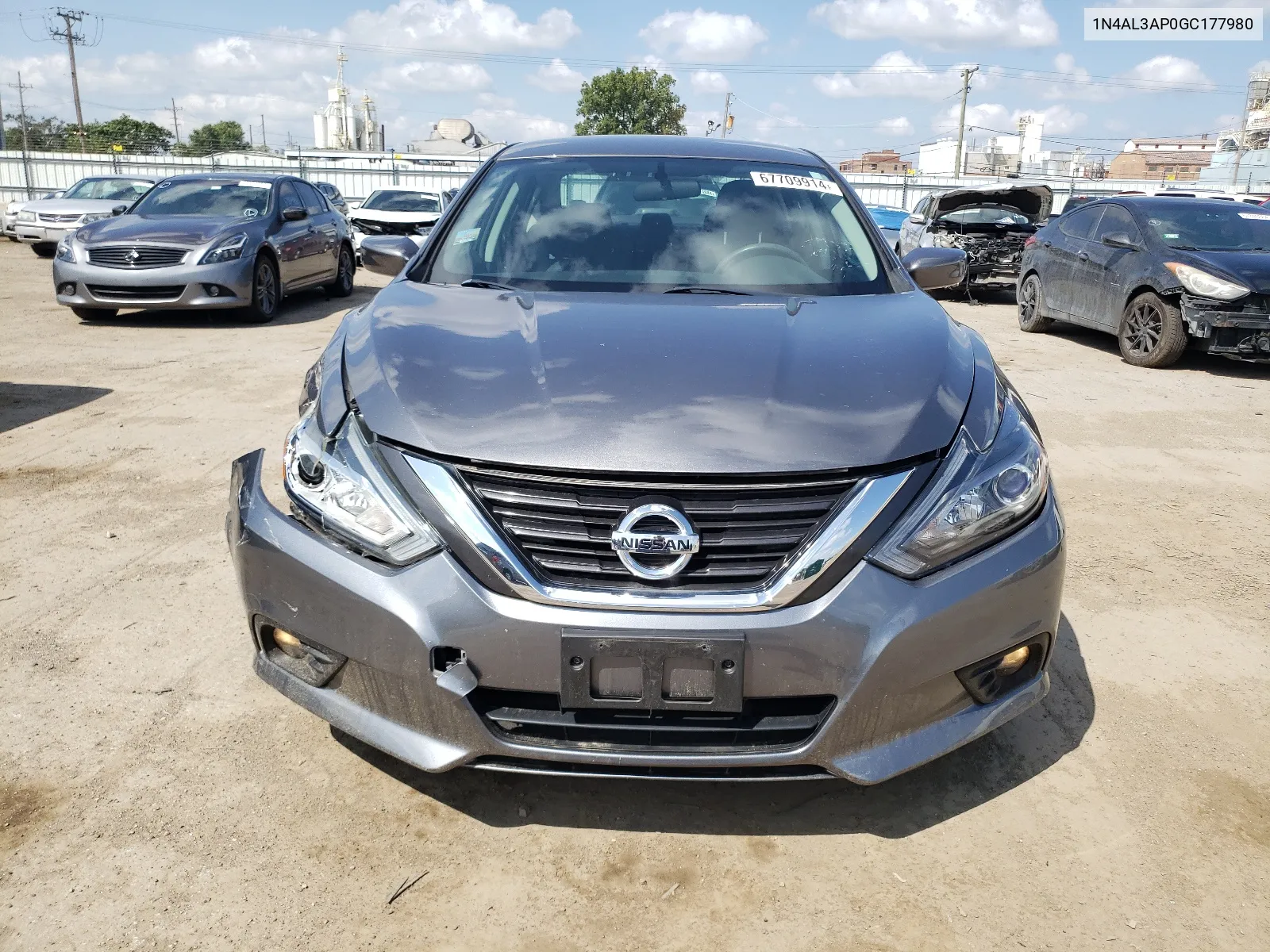 2016 Nissan Altima 2.5 VIN: 1N4AL3AP0GC177980 Lot: 67709914