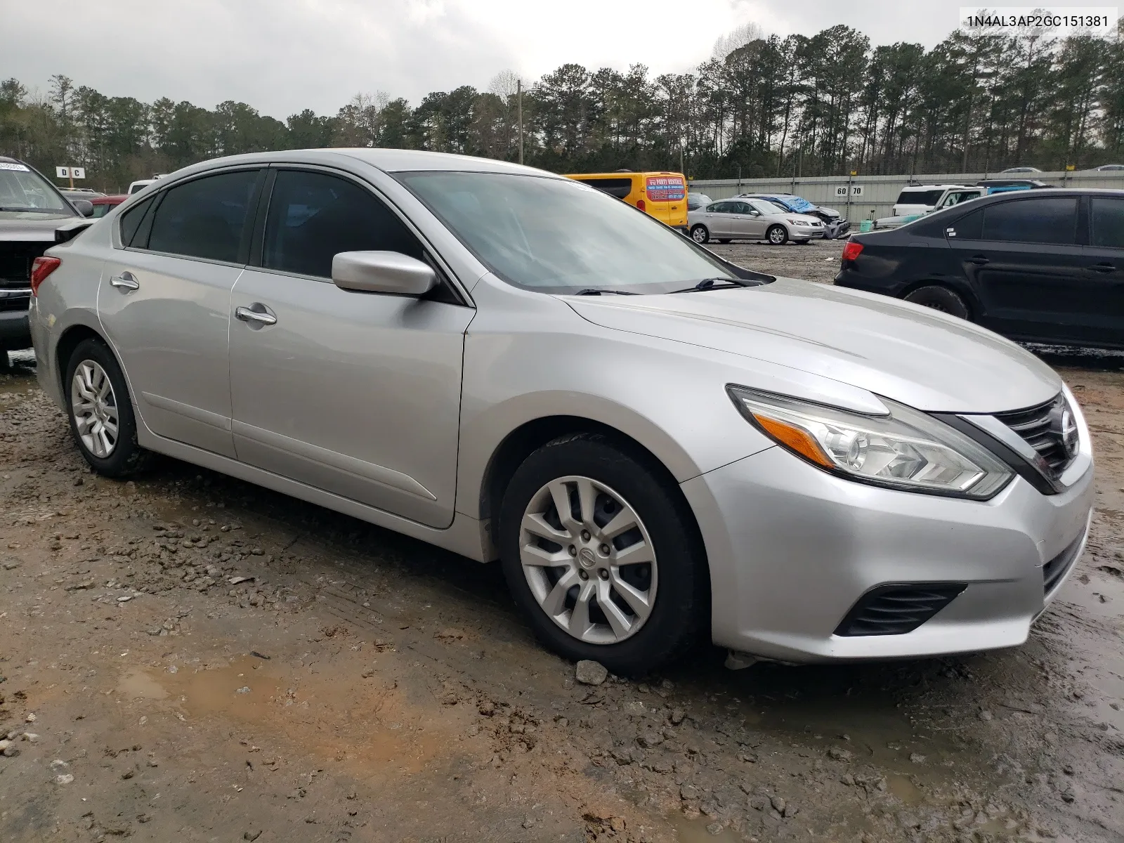 2016 Nissan Altima 2.5 VIN: 1N4AL3AP2GC151381 Lot: 67727404