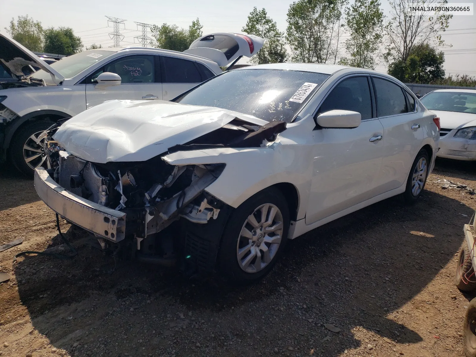 1N4AL3AP3GN360665 2016 Nissan Altima 2.5