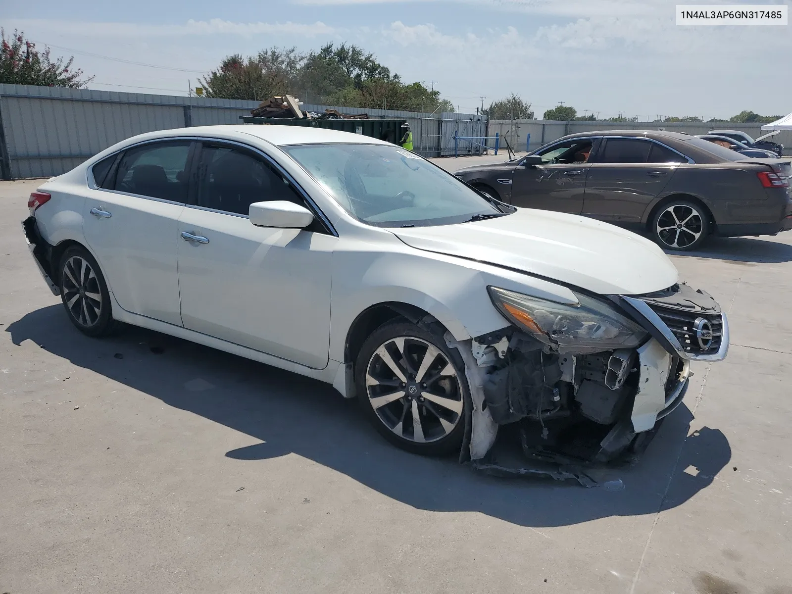 2016 Nissan Altima 2.5 VIN: 1N4AL3AP6GN317485 Lot: 67888234