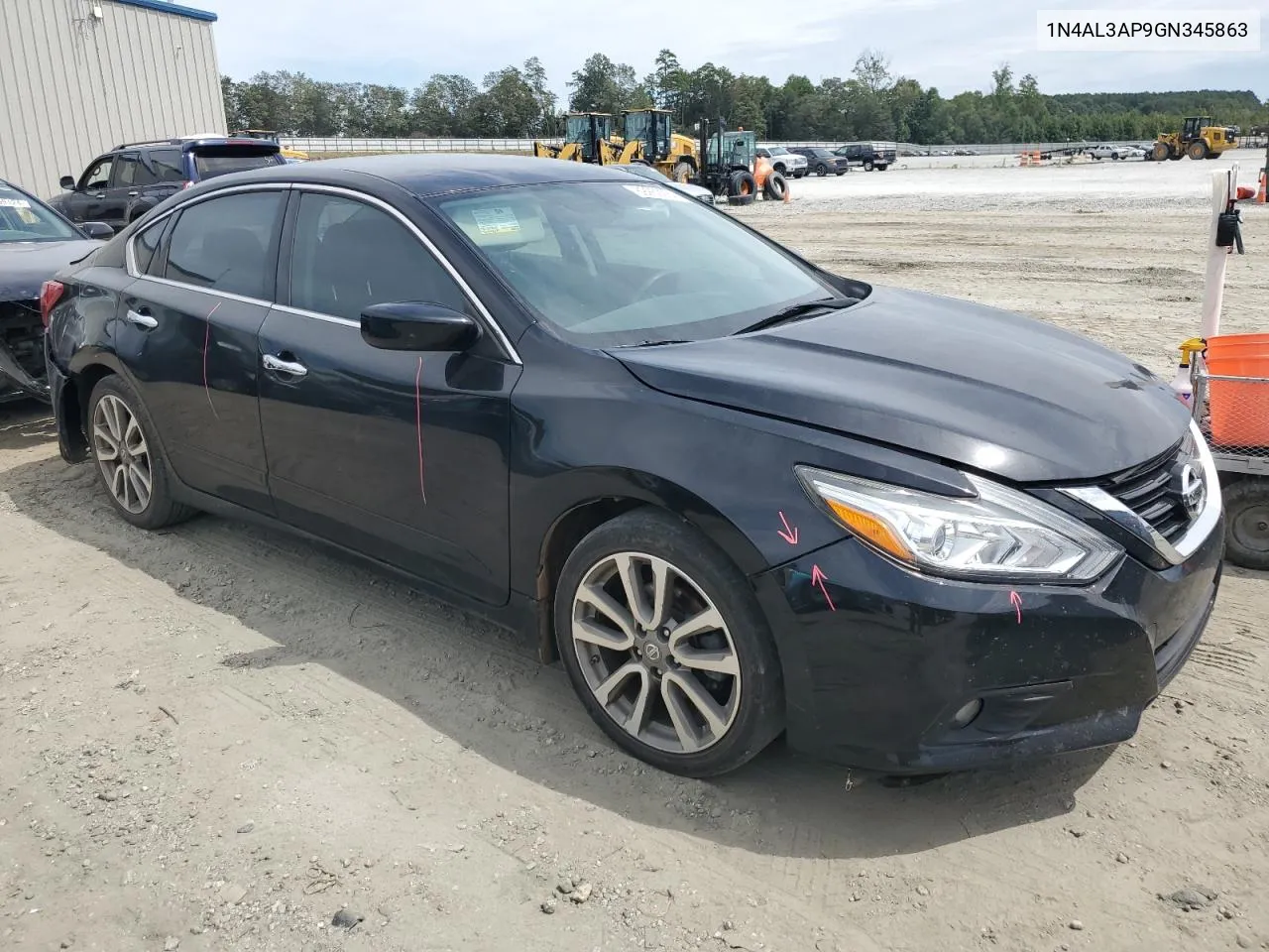 2016 Nissan Altima 2.5 VIN: 1N4AL3AP9GN345863 Lot: 69269284