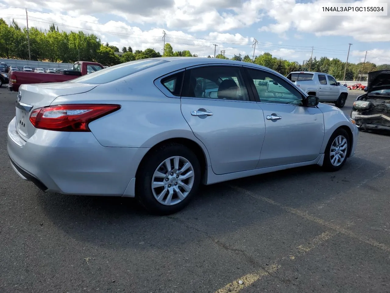 2016 Nissan Altima 2.5 VIN: 1N4AL3AP1GC155034 Lot: 69292904