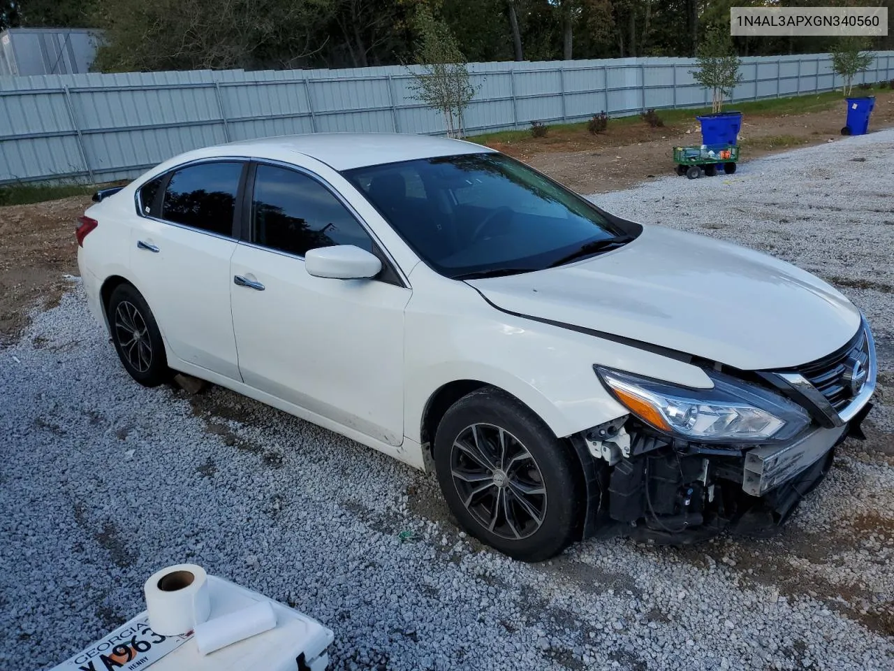 2016 Nissan Altima 2.5 VIN: 1N4AL3APXGN340560 Lot: 70178974