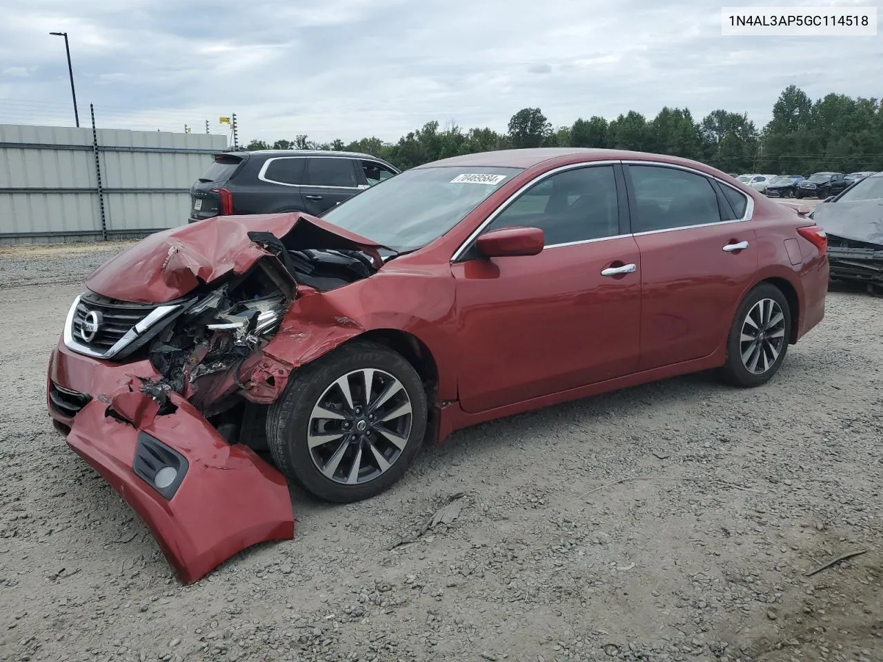 2016 Nissan Altima 2.5 VIN: 1N4AL3AP5GC114518 Lot: 70469584