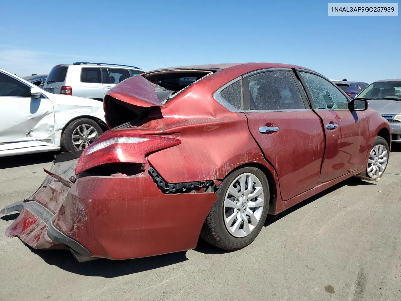 2016 Nissan Altima 2.5 VIN: 1N4AL3AP9GC257939 Lot: 70690084