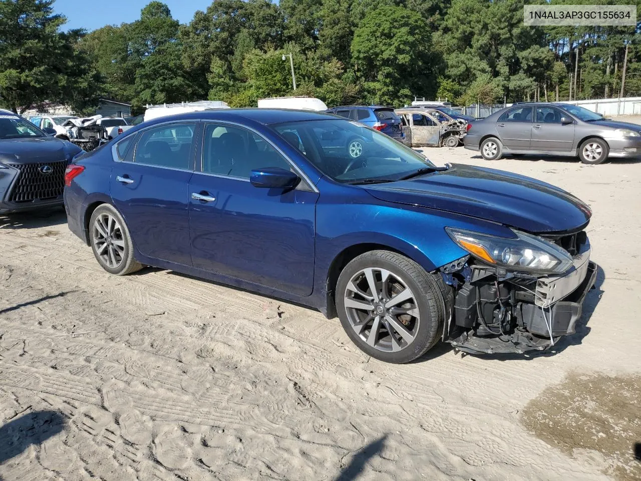 2016 Nissan Altima 2.5 VIN: 1N4AL3AP3GC155634 Lot: 70698254