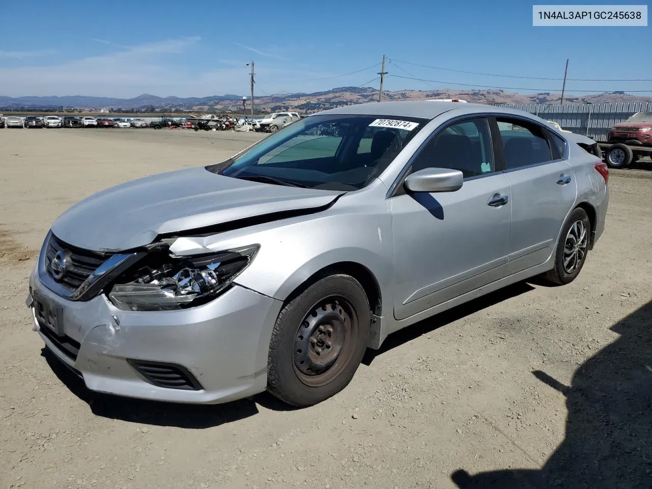 2016 Nissan Altima 2.5 VIN: 1N4AL3AP1GC245638 Lot: 70792874