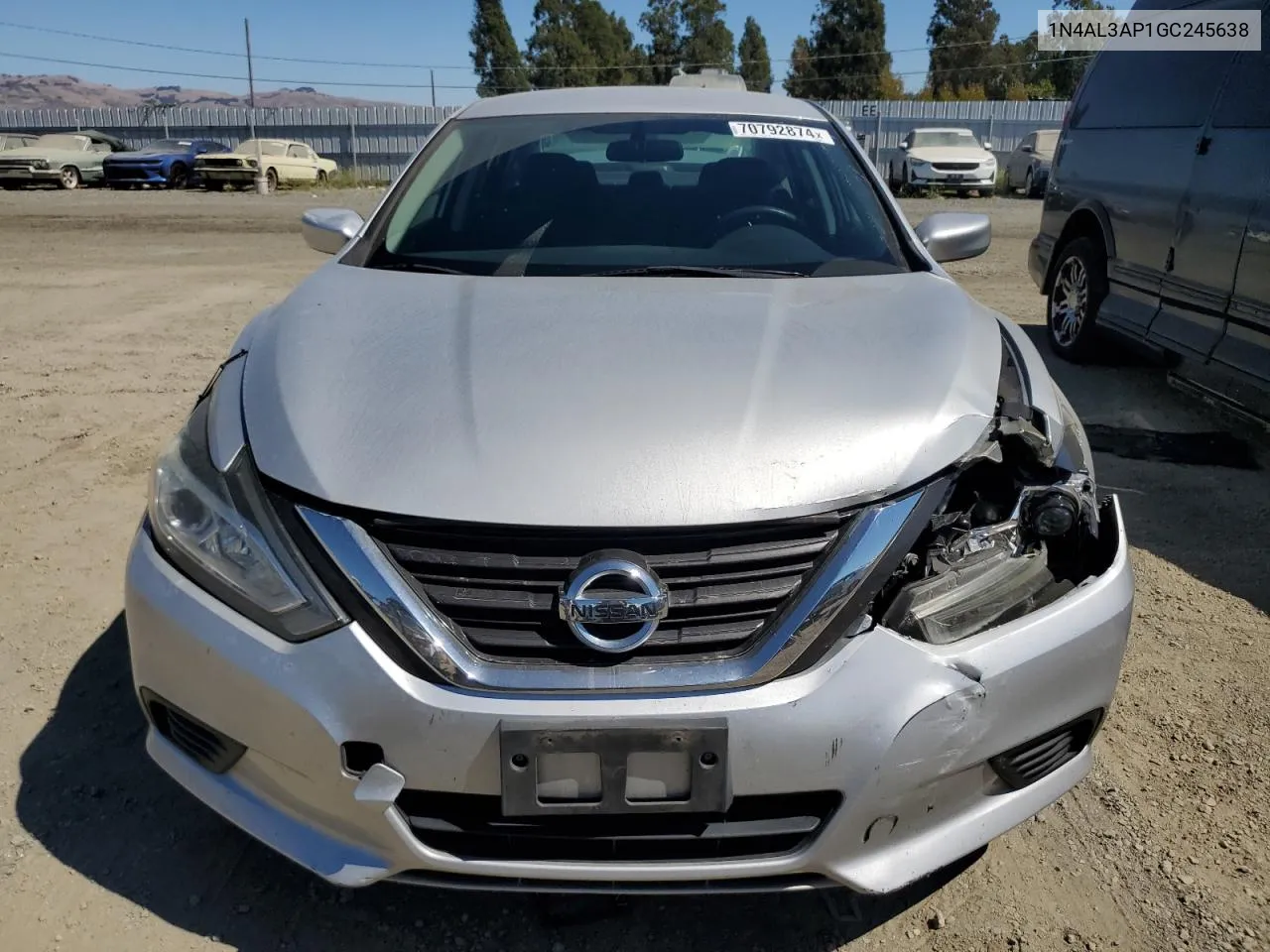 2016 Nissan Altima 2.5 VIN: 1N4AL3AP1GC245638 Lot: 70792874