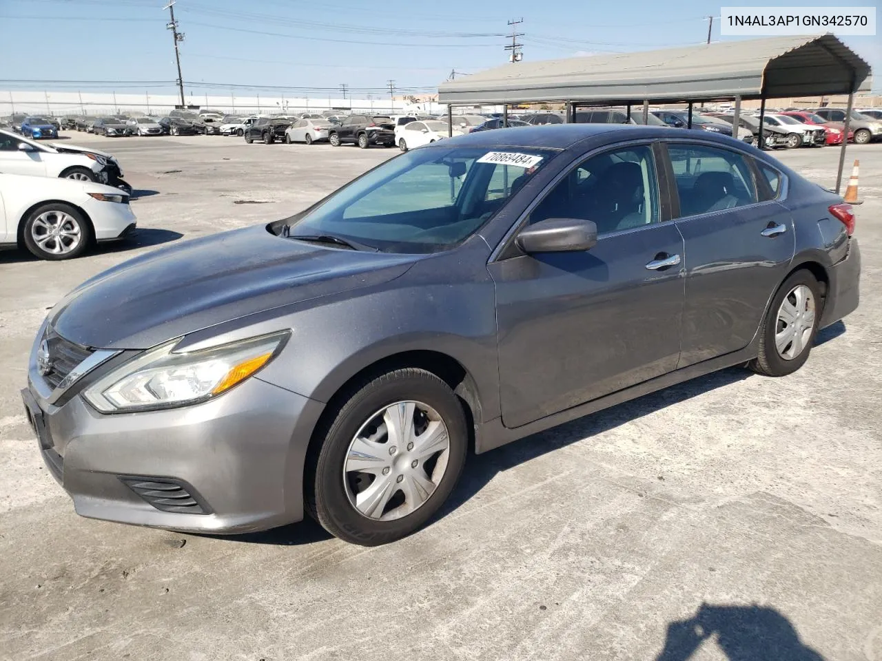 2016 Nissan Altima 2.5 VIN: 1N4AL3AP1GN342570 Lot: 70869484