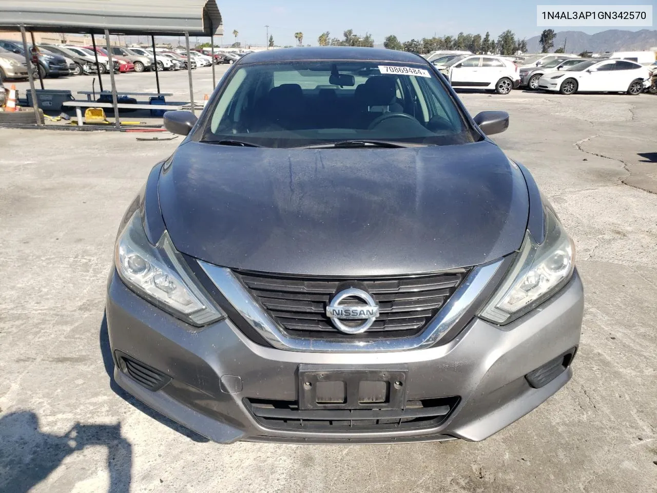 2016 Nissan Altima 2.5 VIN: 1N4AL3AP1GN342570 Lot: 70869484