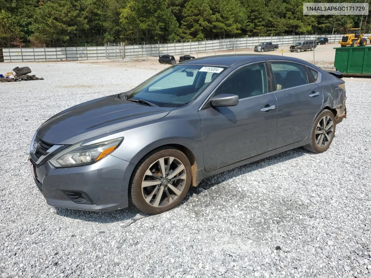 2016 Nissan Altima 2.5 VIN: 1N4AL3AP6GC171729 Lot: 71165004