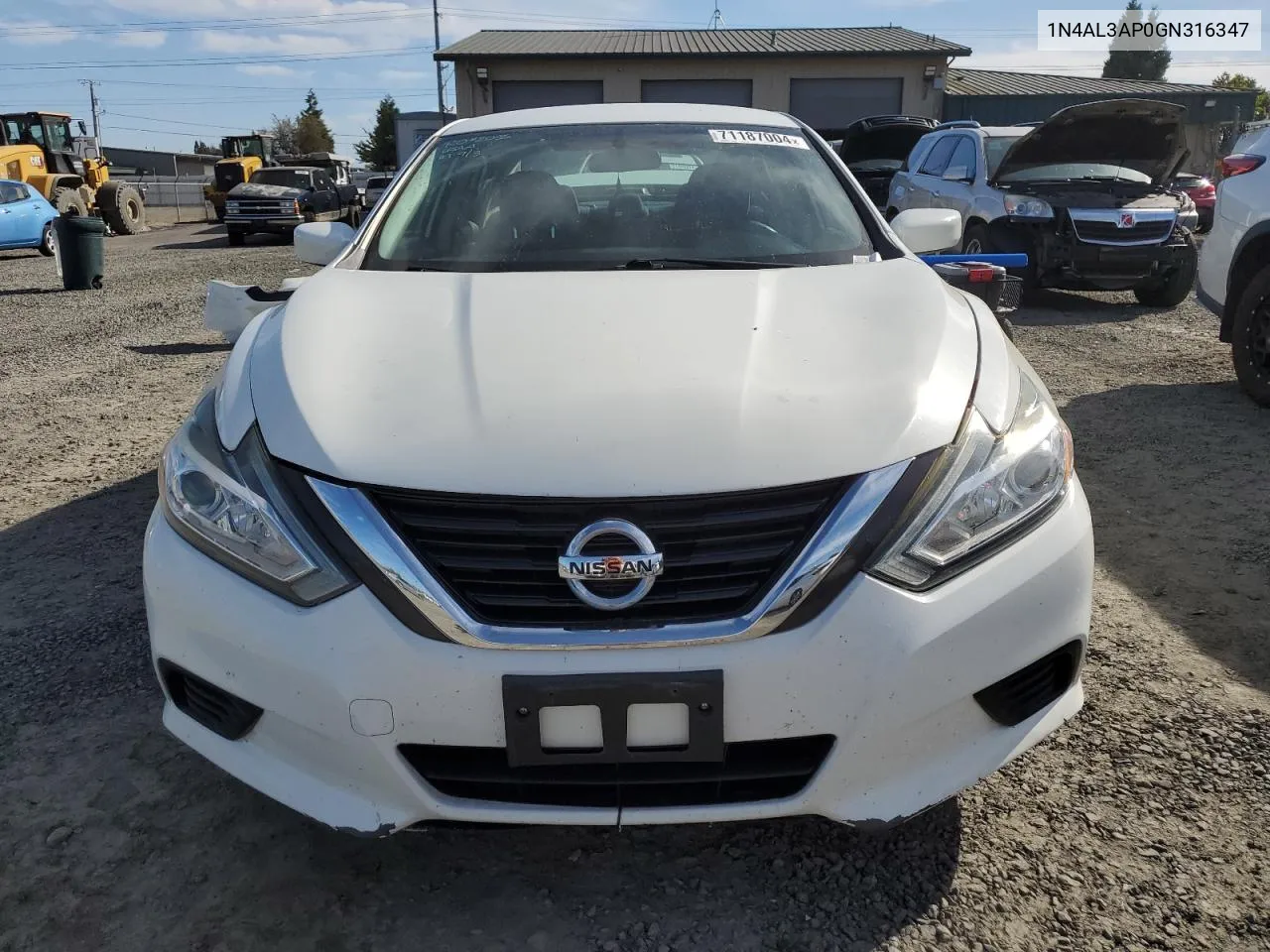 2016 Nissan Altima 2.5 VIN: 1N4AL3AP0GN316347 Lot: 71187004