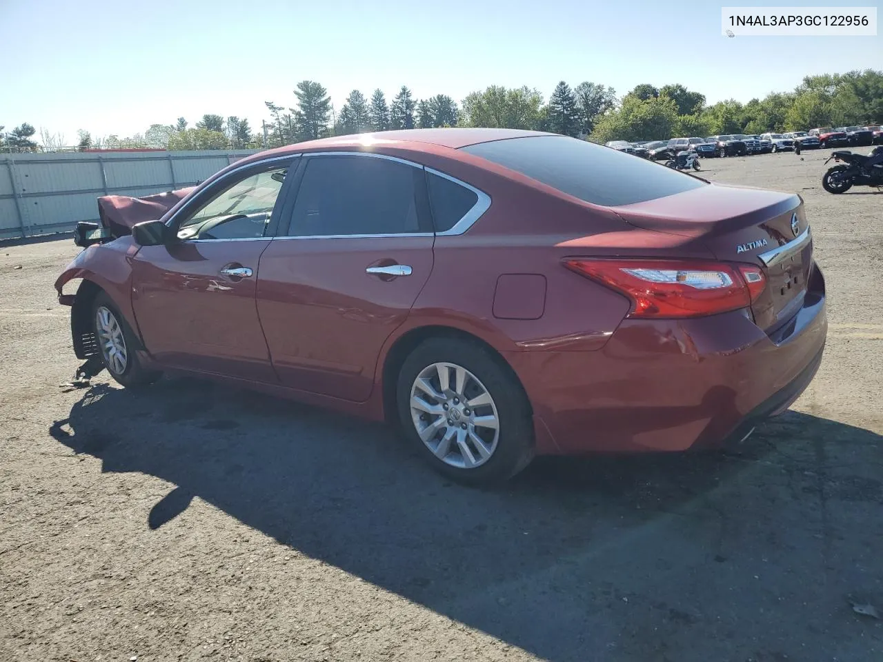 2016 Nissan Altima 2.5 VIN: 1N4AL3AP3GC122956 Lot: 71236794