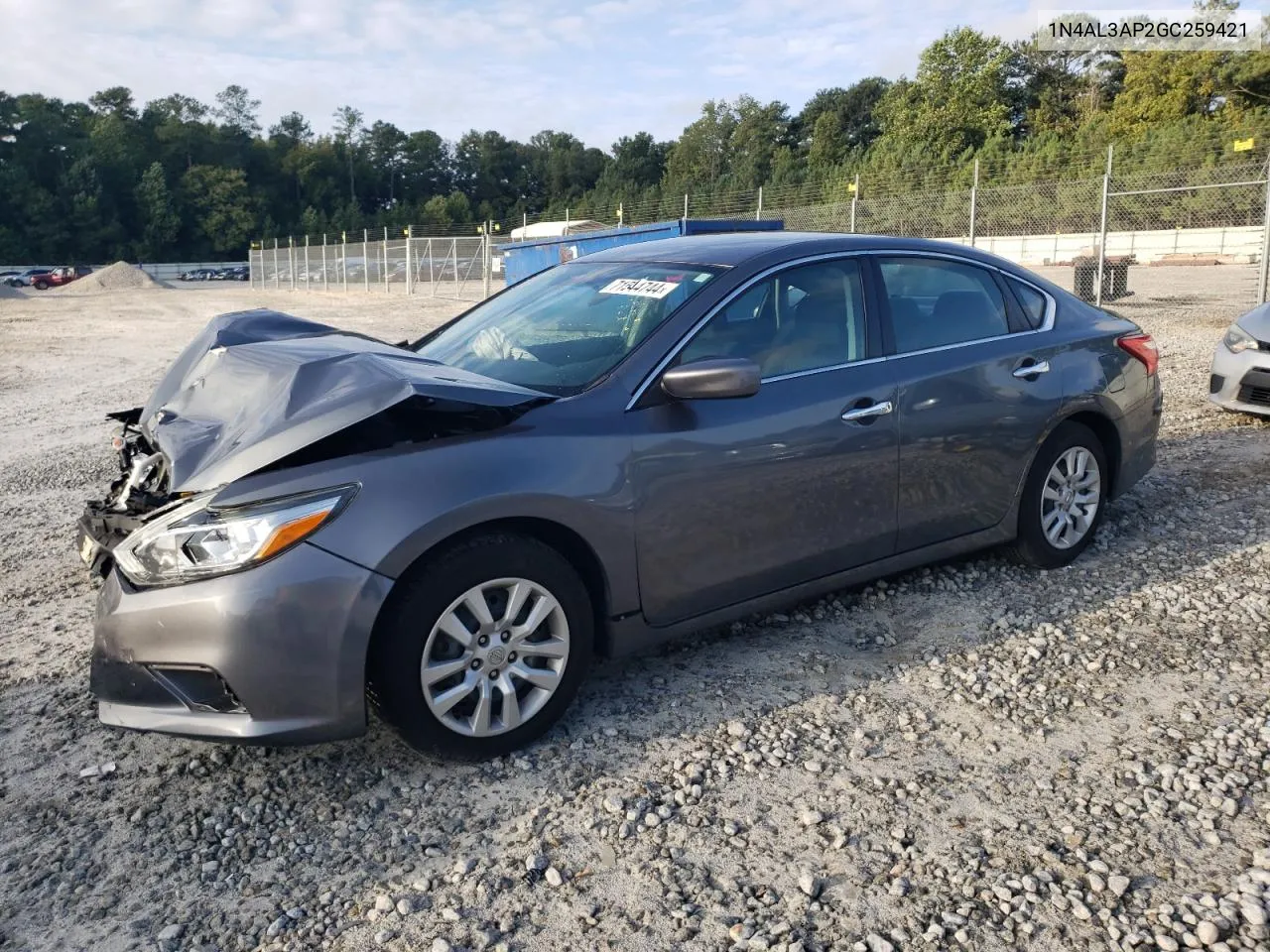 2016 Nissan Altima 2.5 VIN: 1N4AL3AP2GC259421 Lot: 71544744