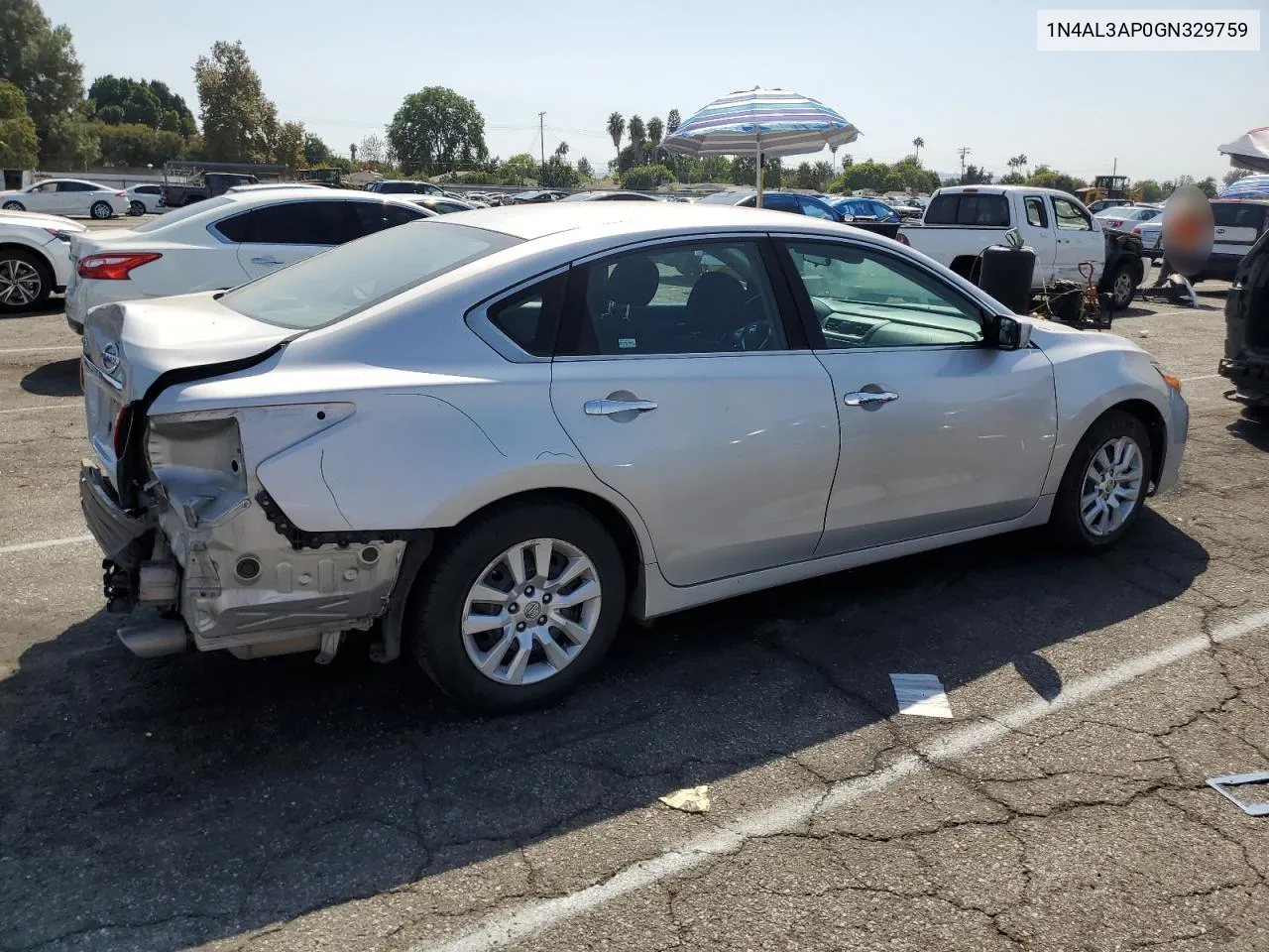 2016 Nissan Altima 2.5 VIN: 1N4AL3AP0GN329759 Lot: 71776664