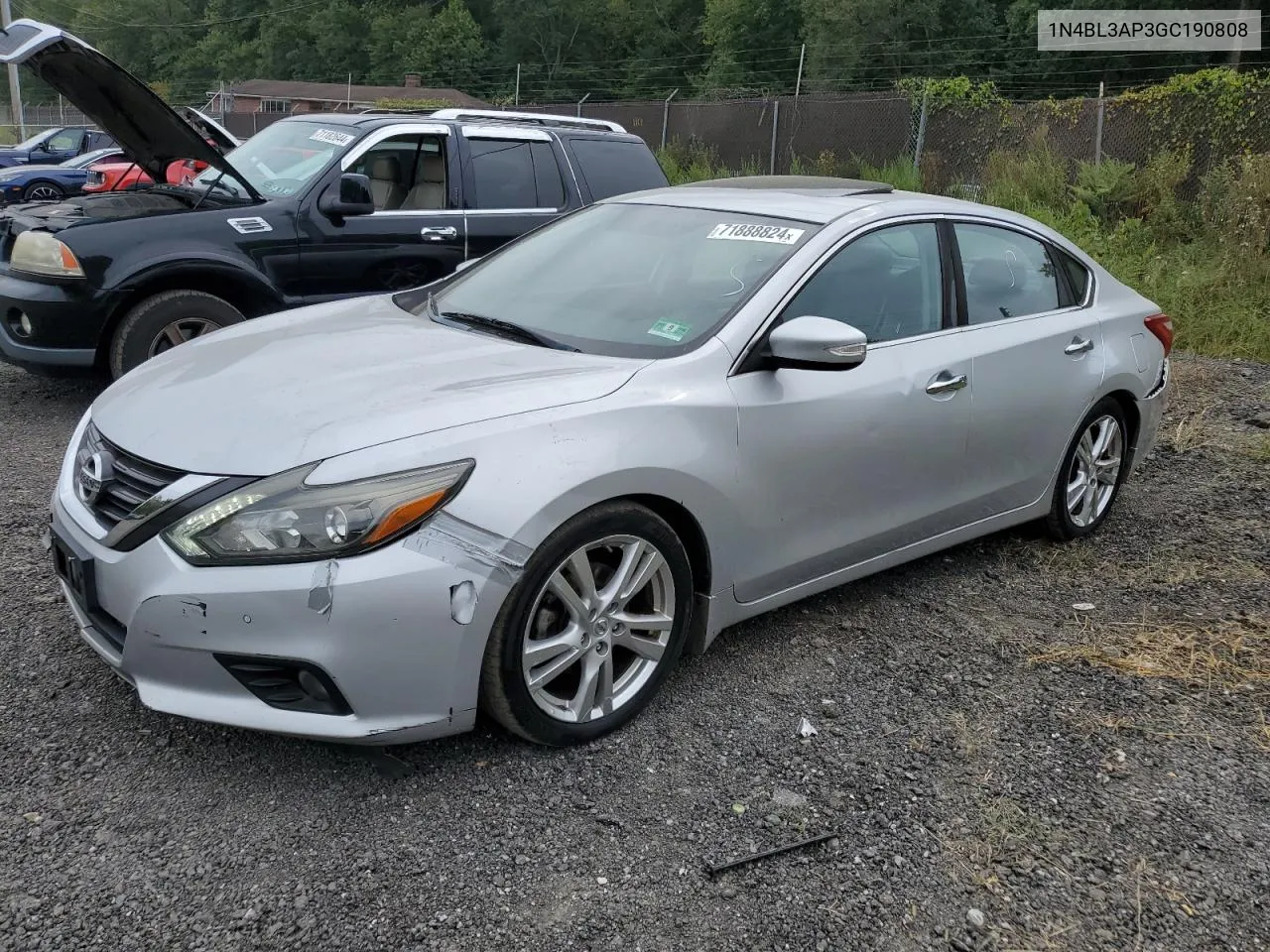 2016 Nissan Altima 3.5Sl VIN: 1N4BL3AP3GC190808 Lot: 71888824