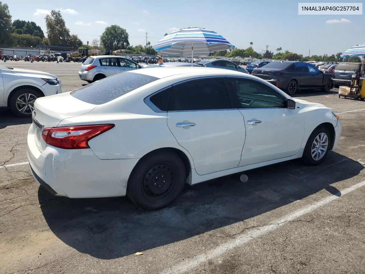 2016 Nissan Altima 2.5 VIN: 1N4AL3AP4GC257704 Lot: 71891924