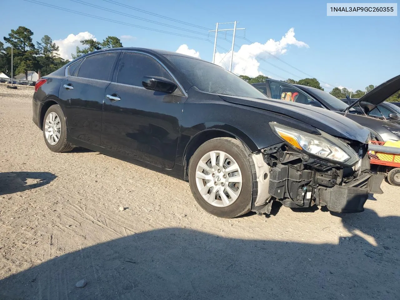 2016 Nissan Altima 2.5 VIN: 1N4AL3AP9GC260355 Lot: 72215124