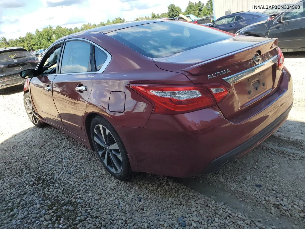 2016 Nissan Altima 2.5 VIN: 1N4AL3AP0GN334590 Lot: 72397904