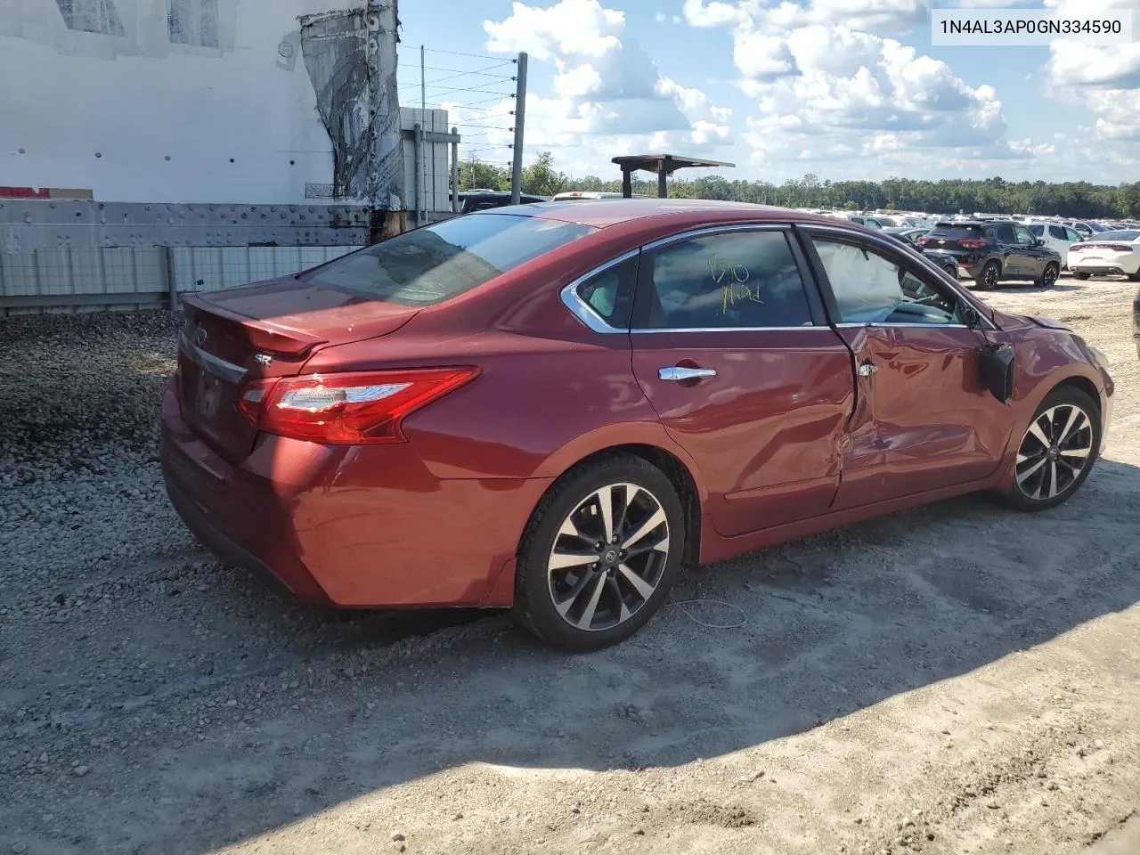 2016 Nissan Altima 2.5 VIN: 1N4AL3AP0GN334590 Lot: 72397904