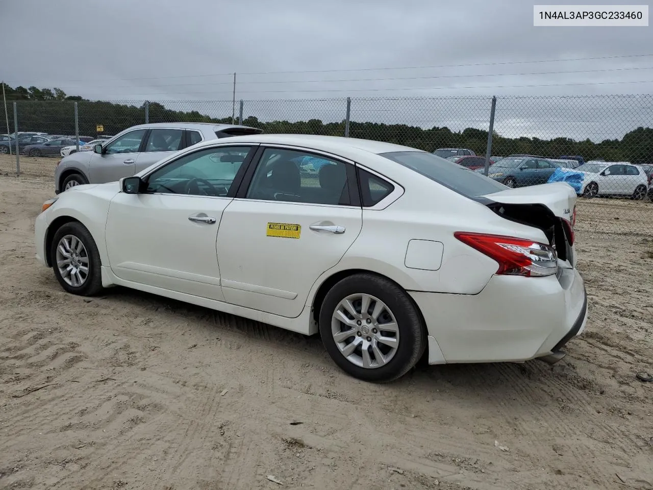 2016 Nissan Altima 2.5 VIN: 1N4AL3AP3GC233460 Lot: 72533134