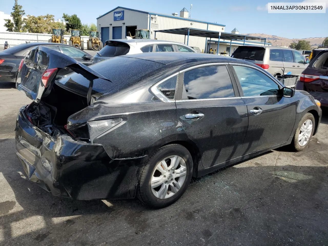 2016 Nissan Altima 2.5 VIN: 1N4AL3AP3GN312549 Lot: 72658844