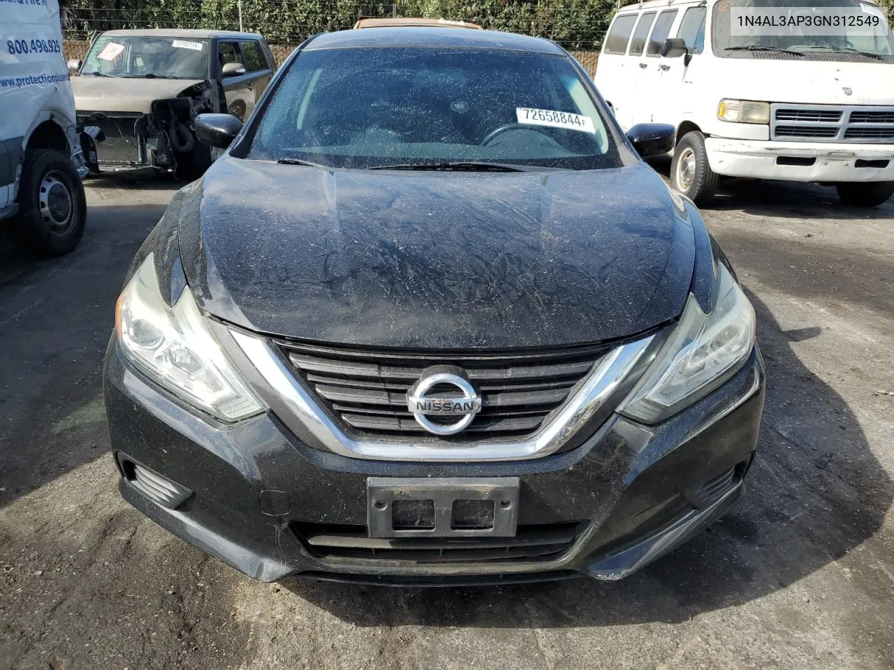 2016 Nissan Altima 2.5 VIN: 1N4AL3AP3GN312549 Lot: 72658844