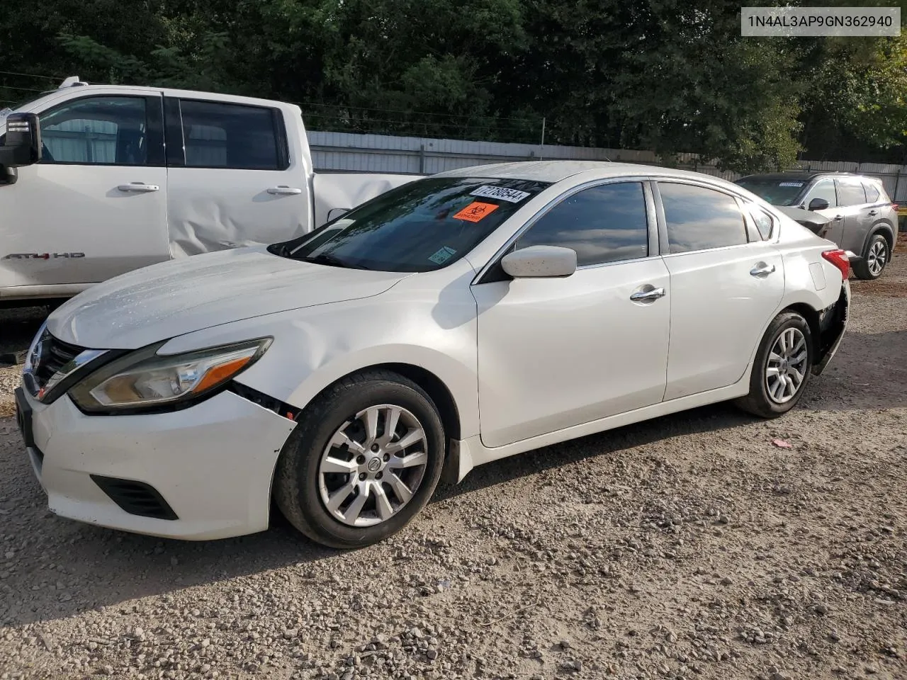 2016 Nissan Altima 2.5 VIN: 1N4AL3AP9GN362940 Lot: 72780544