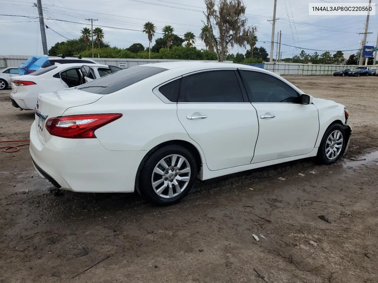 2016 Nissan Altima 2.5 VIN: 1N4AL3AP8GC220560 Lot: 72905304