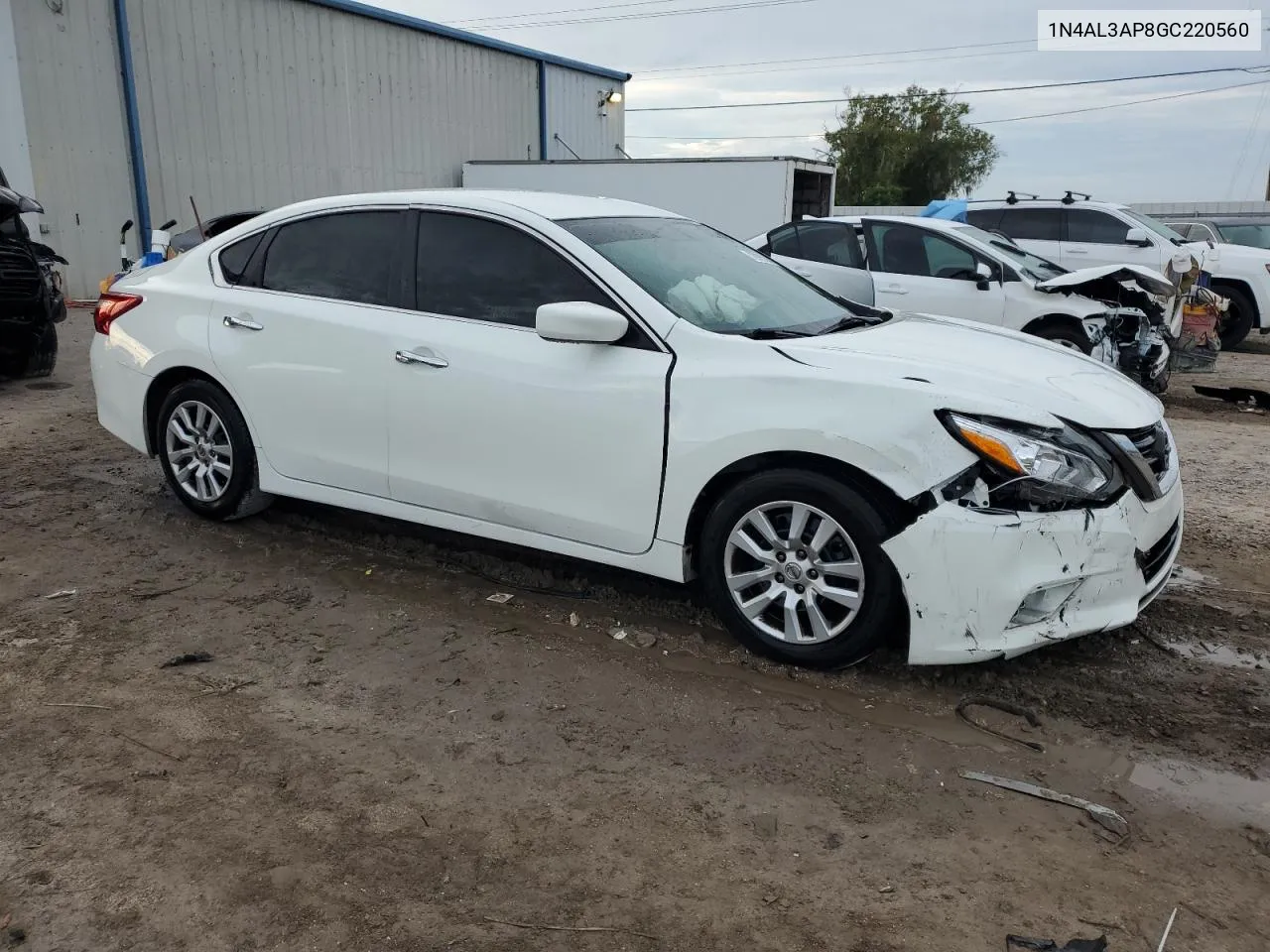 2016 Nissan Altima 2.5 VIN: 1N4AL3AP8GC220560 Lot: 72905304