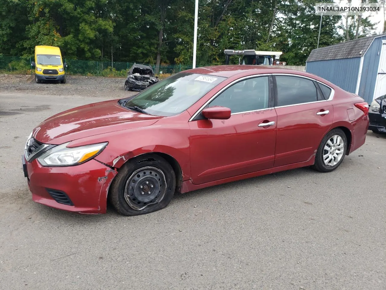 2016 Nissan Altima 2.5 VIN: 1N4AL3AP1GN393034 Lot: 72951334