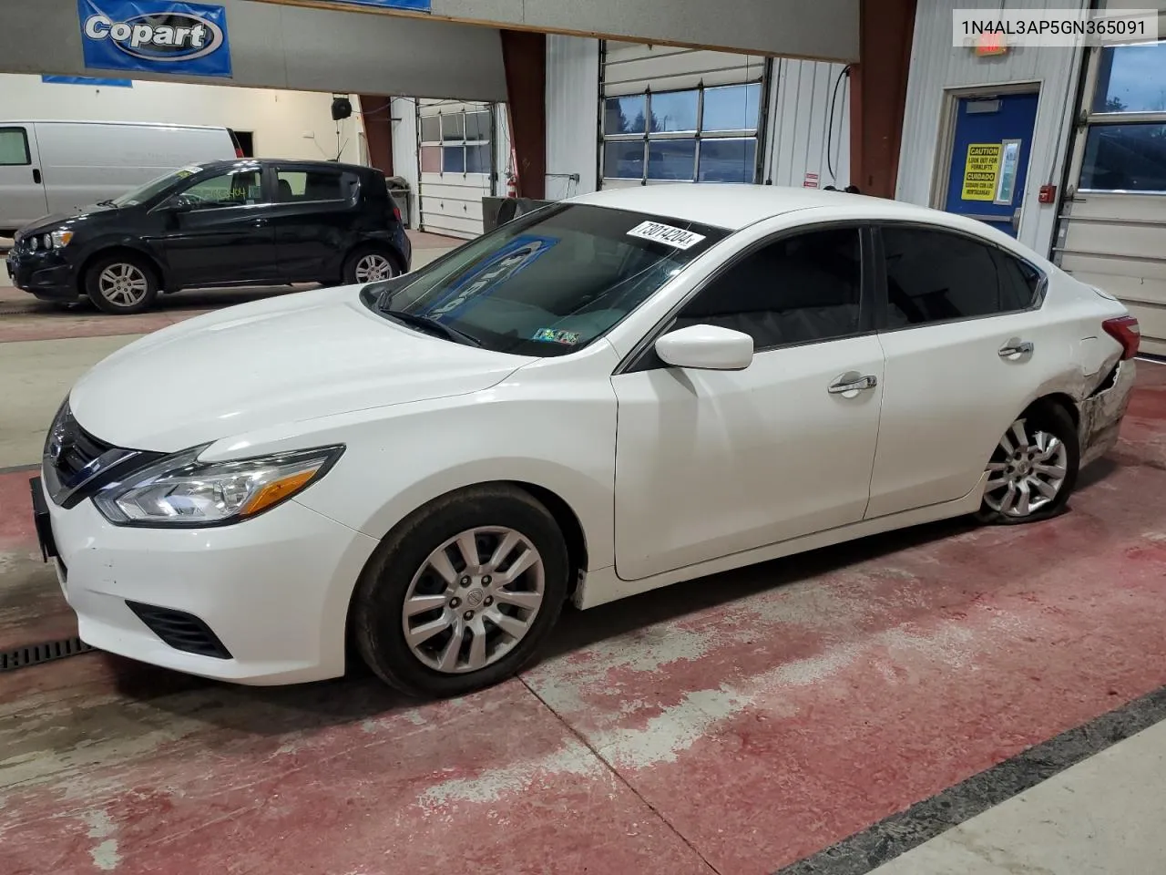 2016 Nissan Altima 2.5 VIN: 1N4AL3AP5GN365091 Lot: 73014204