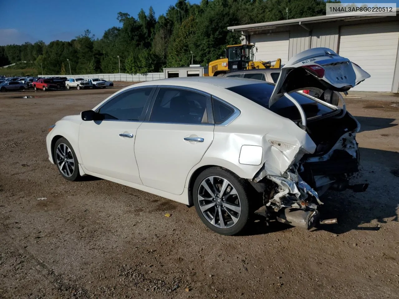 2016 Nissan Altima 2.5 VIN: 1N4AL3AP8GC220512 Lot: 73281604