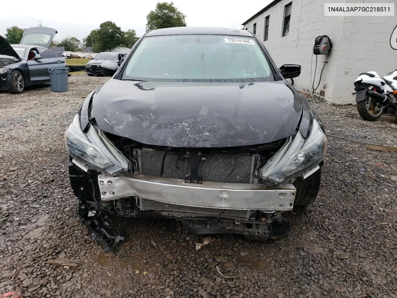 2016 Nissan Altima 2.5 Sr VIN: 1N4AL3AP7GC218511 Lot: 73514194