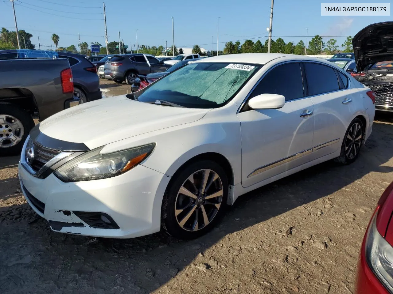 2016 Nissan Altima 2.5 VIN: 1N4AL3AP5GC188179 Lot: 73750834