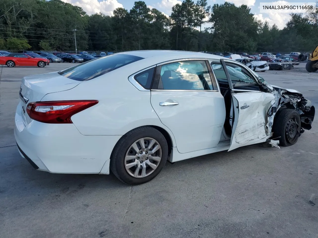 2016 Nissan Altima 2.5 VIN: 1N4AL3AP9GC116658 Lot: 73915124