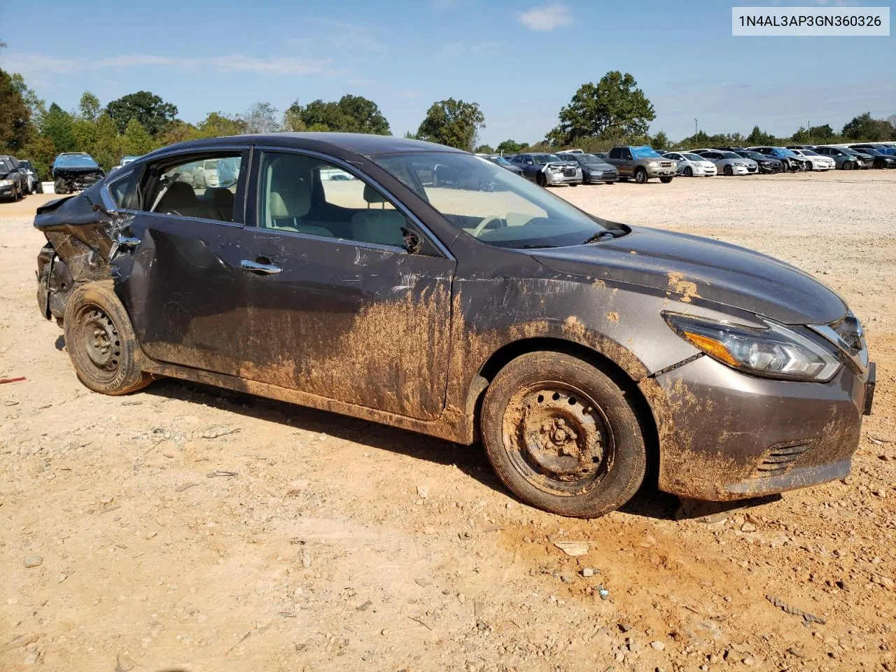 2016 Nissan Altima 2.5 VIN: 1N4AL3AP3GN360326 Lot: 74100184