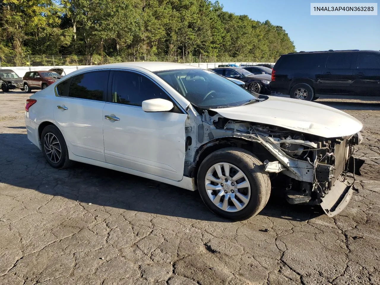 2016 Nissan Altima 2.5 VIN: 1N4AL3AP4GN363283 Lot: 74489324