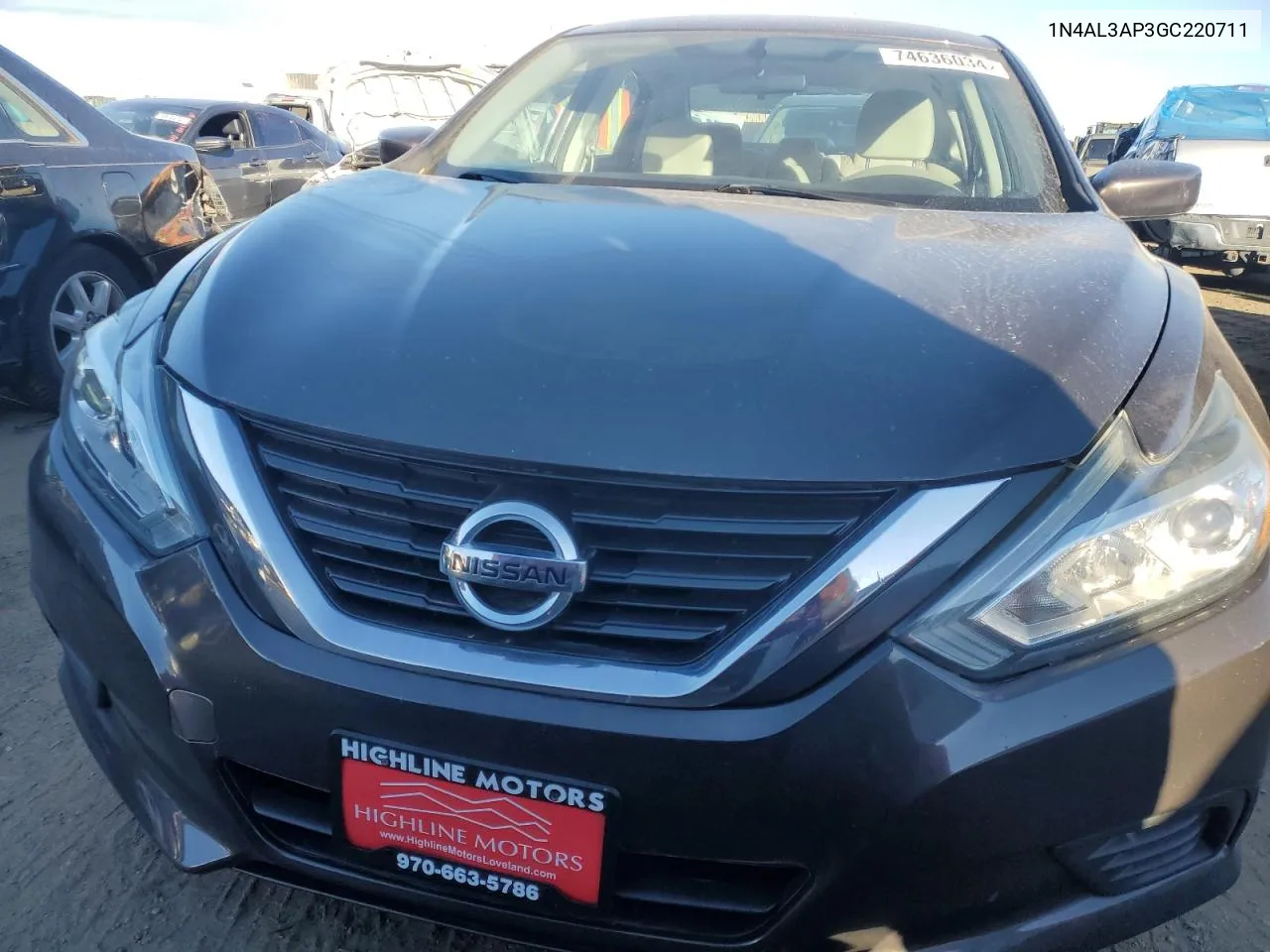 2016 Nissan Altima 2.5 VIN: 1N4AL3AP3GC220711 Lot: 74636034