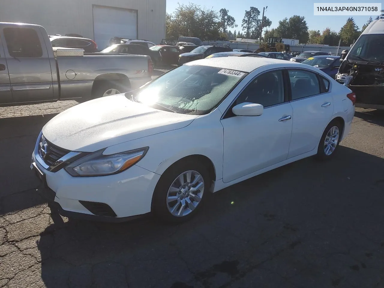 2016 Nissan Altima 2.5 VIN: 1N4AL3AP4GN371058 Lot: 74783344