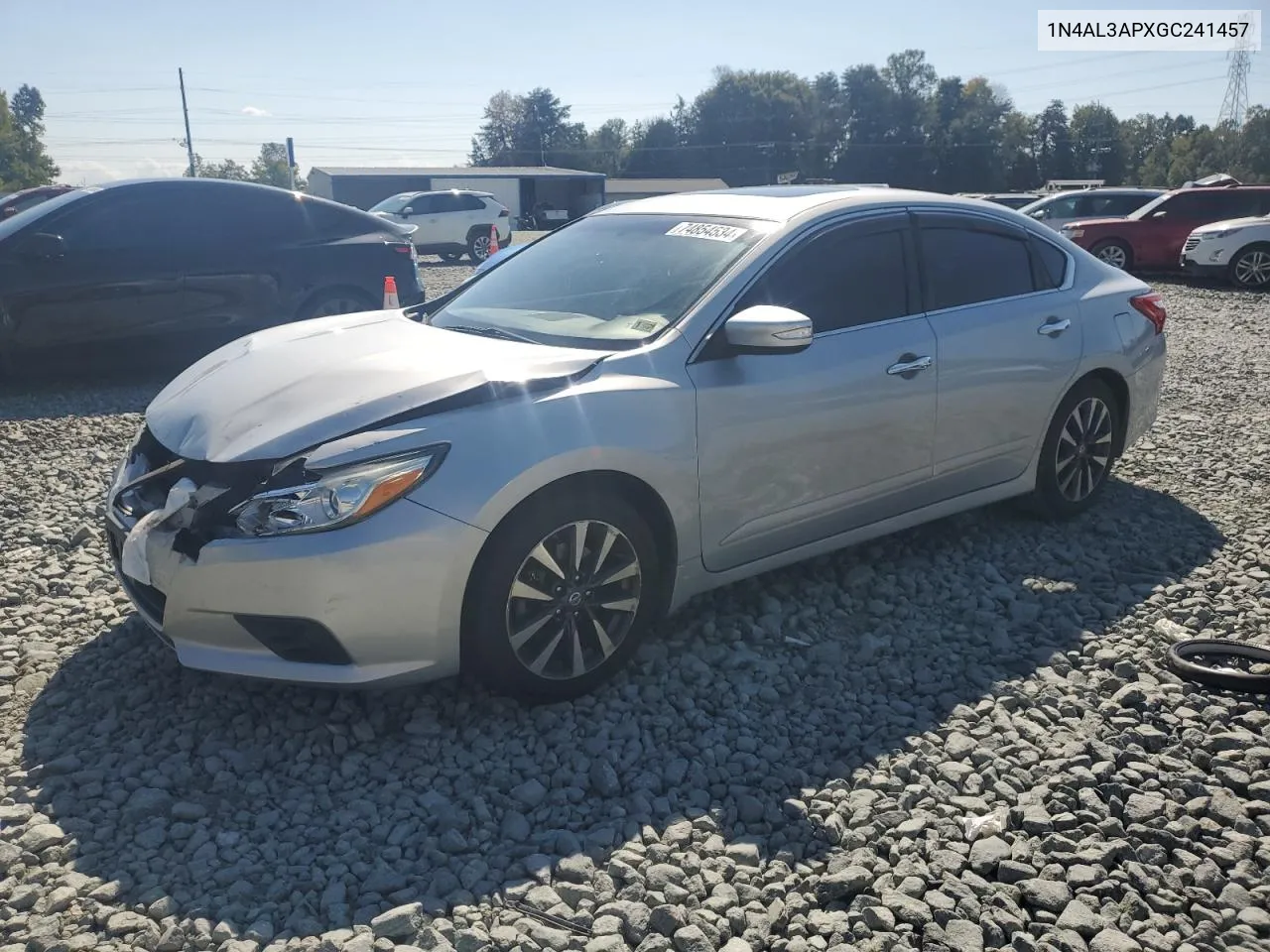 2016 Nissan Altima 2.5 VIN: 1N4AL3APXGC241457 Lot: 74854534