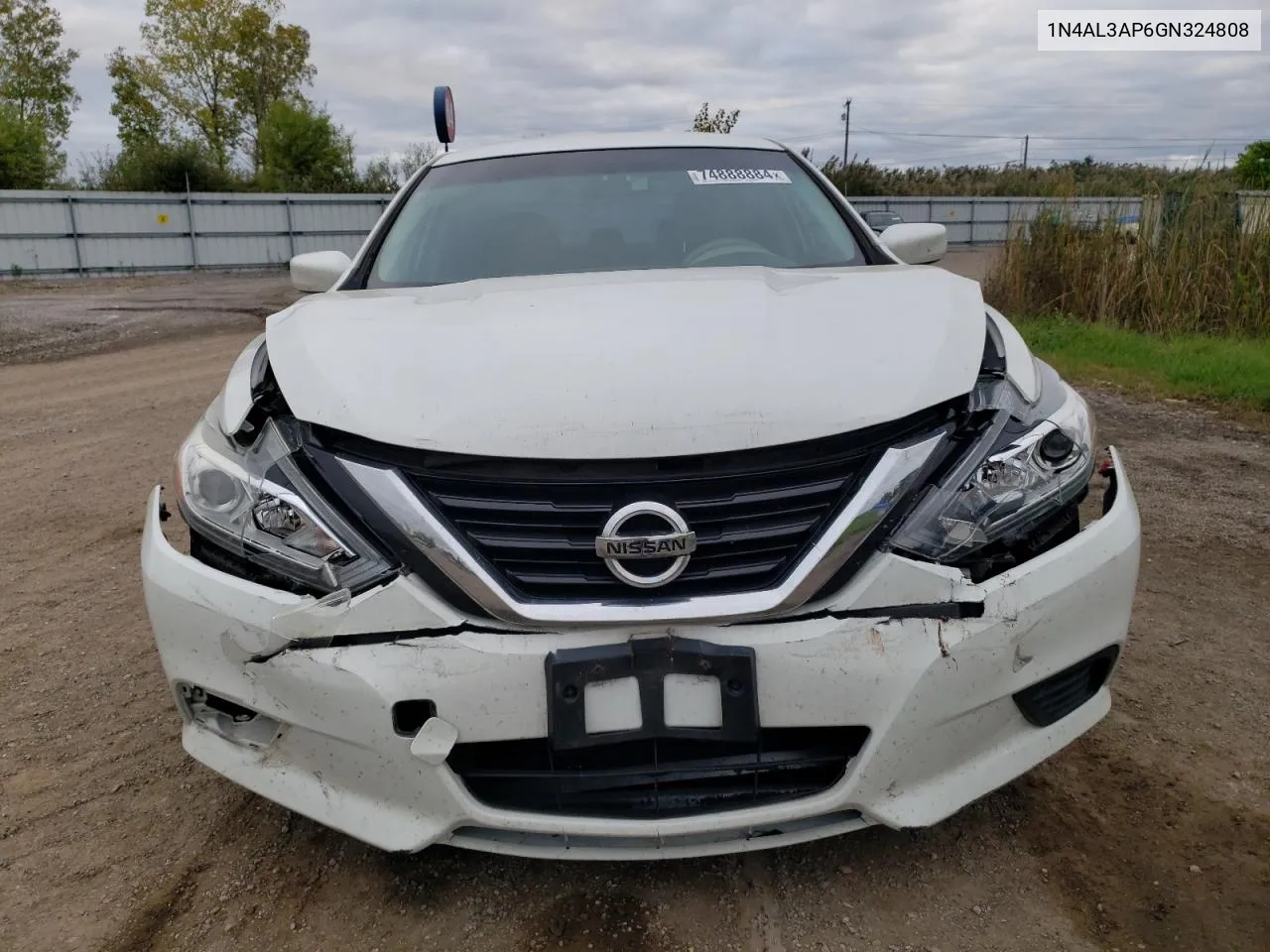 2016 Nissan Altima 2.5 VIN: 1N4AL3AP6GN324808 Lot: 74888884